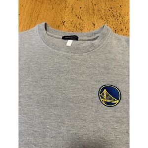 Golden State Warriors Sweatshirt Crew  Pullover VIP‎ Collection Men Small Gray